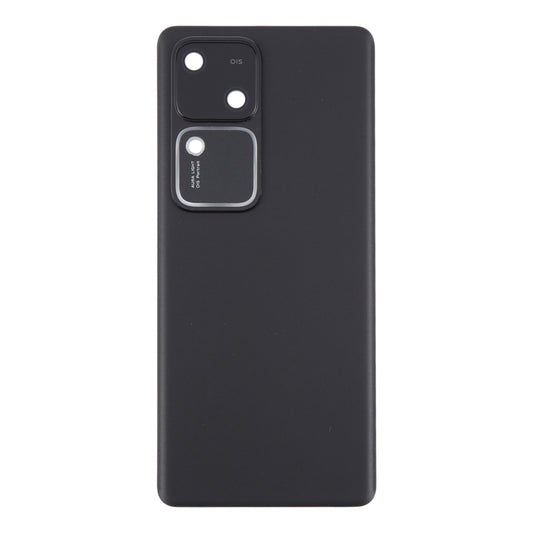 For vivo V30 Battery Back Cover with Camera Lens Cover(Black) - Back Cover by buy2fix | Online Shopping UK | buy2fix