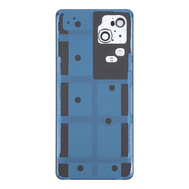 For vivo V30 Battery Back Cover with Camera Lens Cover(Black) - Back Cover by buy2fix | Online Shopping UK | buy2fix