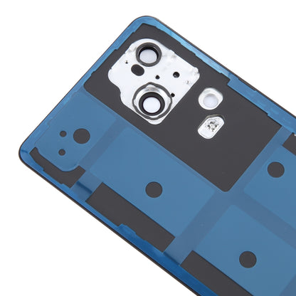 For vivo V30 Battery Back Cover with Camera Lens Cover(Black) - Back Cover by buy2fix | Online Shopping UK | buy2fix