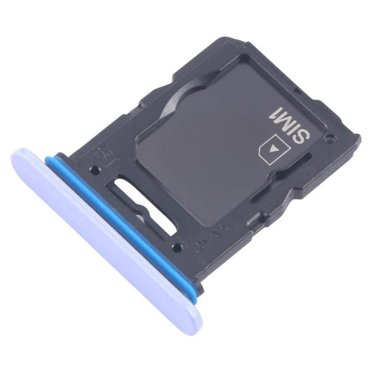 For Sony Xperia 10 V Original SIM Card Tray + Micro SD Card Tray (Purple) - Card Tray by buy2fix | Online Shopping UK | buy2fix