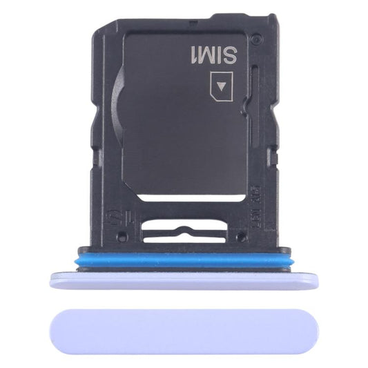 For Sony Xperia 10 V Original SIM Card Tray + Micro SD Card Tray (Purple) - Card Tray by buy2fix | Online Shopping UK | buy2fix