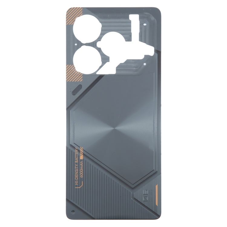 For Tecno Pova 6 Pro Original Battery Back Cover(Black) - Back Cover by buy2fix | Online Shopping UK | buy2fix