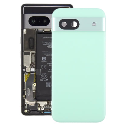 For Google Pixel 8a Original Battery Back Cover with Camera Lens Cover(Green) by buy2fix