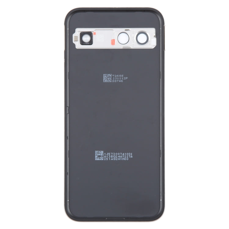 For Google Pixel 8a Original Battery Back Cover with Camera Lens Cover(Silver) by buy2fix