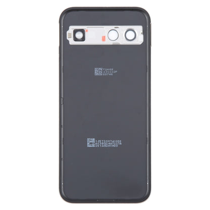 For Google Pixel 8a Original Battery Back Cover with Camera Lens Cover(Silver) by buy2fix