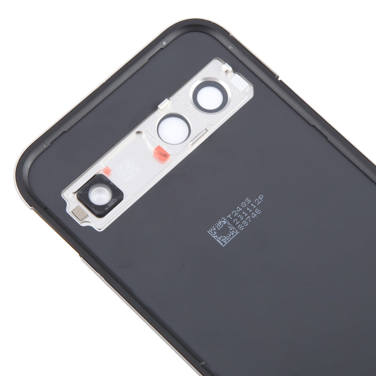 For Google Pixel 8a Original Battery Back Cover with Camera Lens Cover(Silver) by buy2fix