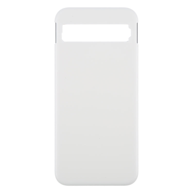 For Google Pixel 8a Original Battery Back Cover(Silver) by buy2fix