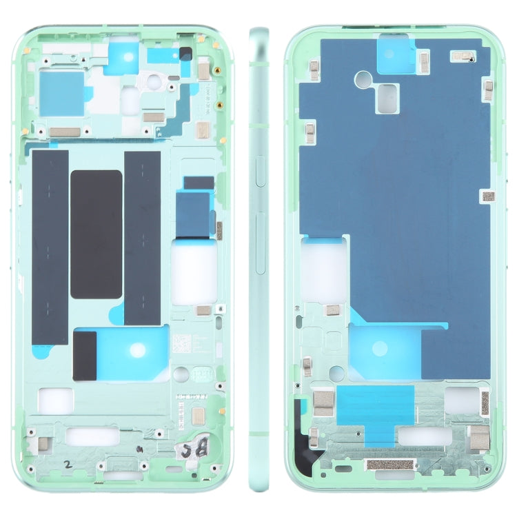 For Google Pixel 8a Original Middle Frame Bezel Plate (Green) by buy2fix
