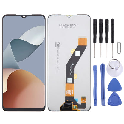 For ZTE Blade A34 LCD Screen with Digitizer Full Assembly (Black) by buy2fix