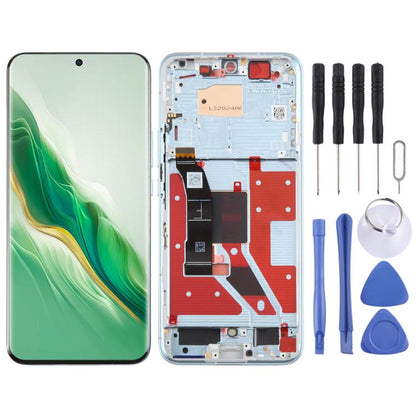 For Honor Magic6 Original LCD Screen Digitizer Full Assembly with Frame (Blue) - LCD Screen by buy2fix | Online Shopping UK | buy2fix