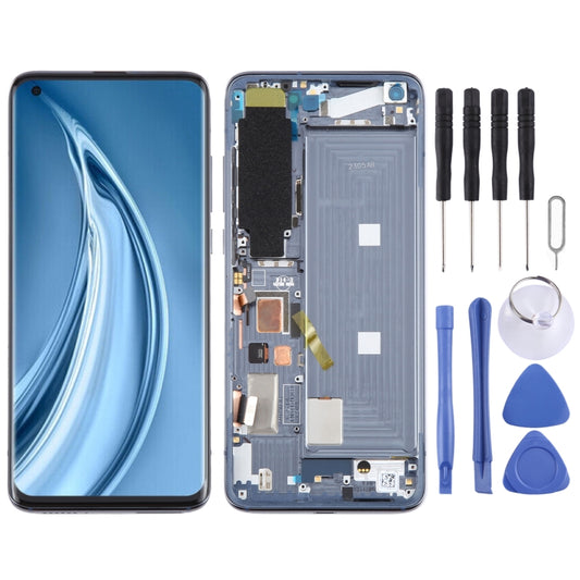 For Xiaomi Mi 10s Original AMOLED LCD Screen Digitizer Full Assembly with Frame (Black) by buy2fix