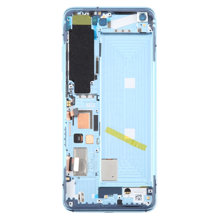 For Xiaomi Mi 10s Original AMOLED LCD Screen Digitizer Full Assembly with Frame (Blue) by buy2fix
