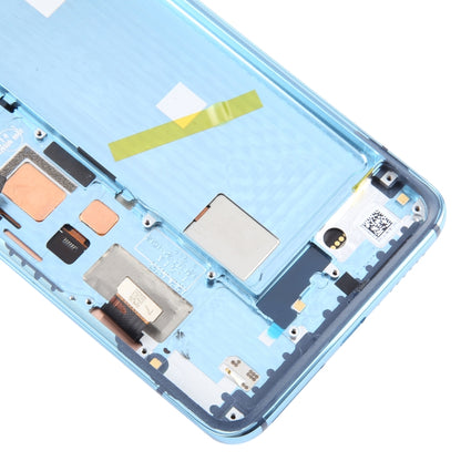 For Xiaomi Mi 10s Original AMOLED LCD Screen Digitizer Full Assembly with Frame (Blue) by buy2fix