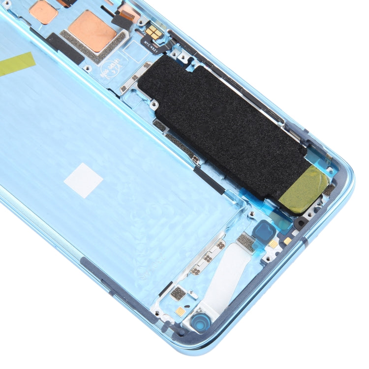 For Xiaomi Mi 10s Original AMOLED LCD Screen Digitizer Full Assembly with Frame (Blue) by buy2fix