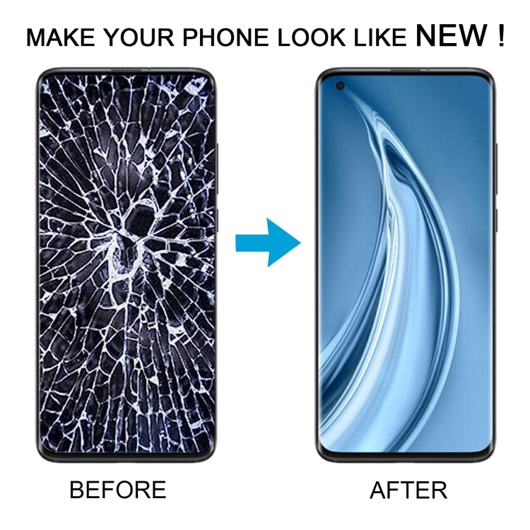 For Xiaomi Mi 10s Original AMOLED LCD Screen Digitizer Full Assembly with Frame (Black) by buy2fix