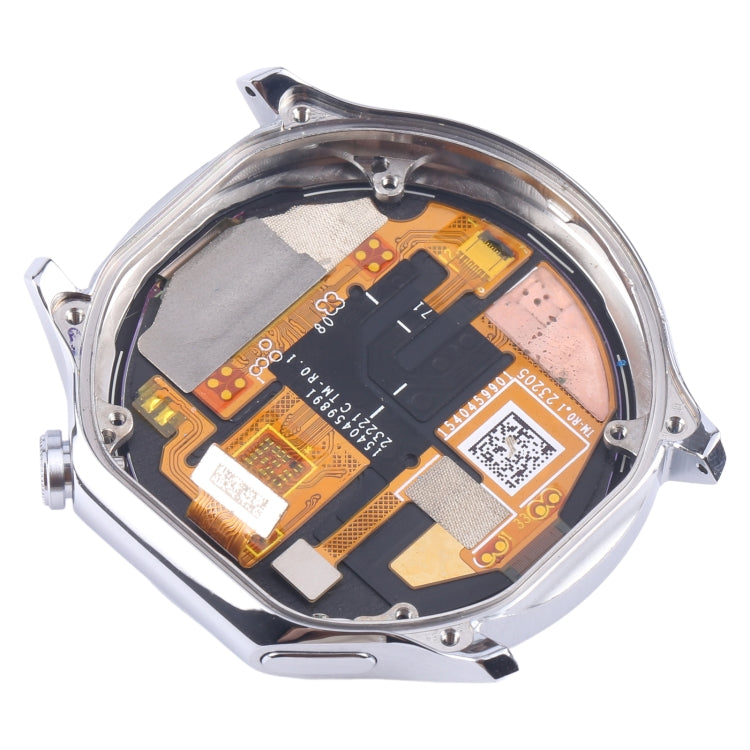 For OPPO Watch X Original LCD Screen and Digitizer Full Assembly With Frame (Silver) by buy2fix