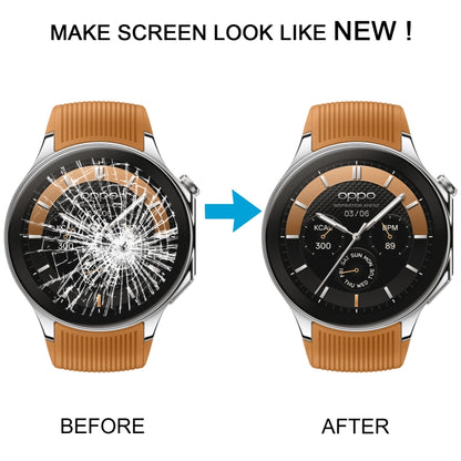 For OPPO Watch X Original LCD Screen and Digitizer Full Assembly With Frame (Black) by buy2fix