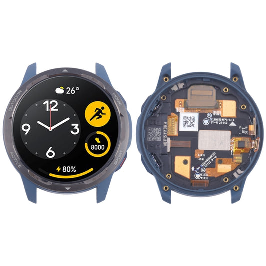 For Xiaomi Watch S1 Active Original LCD Screen and Digitizer Full Assembly With Frame (Blue) - For Xiaomi by buy2fix | Online Shopping UK | buy2fix