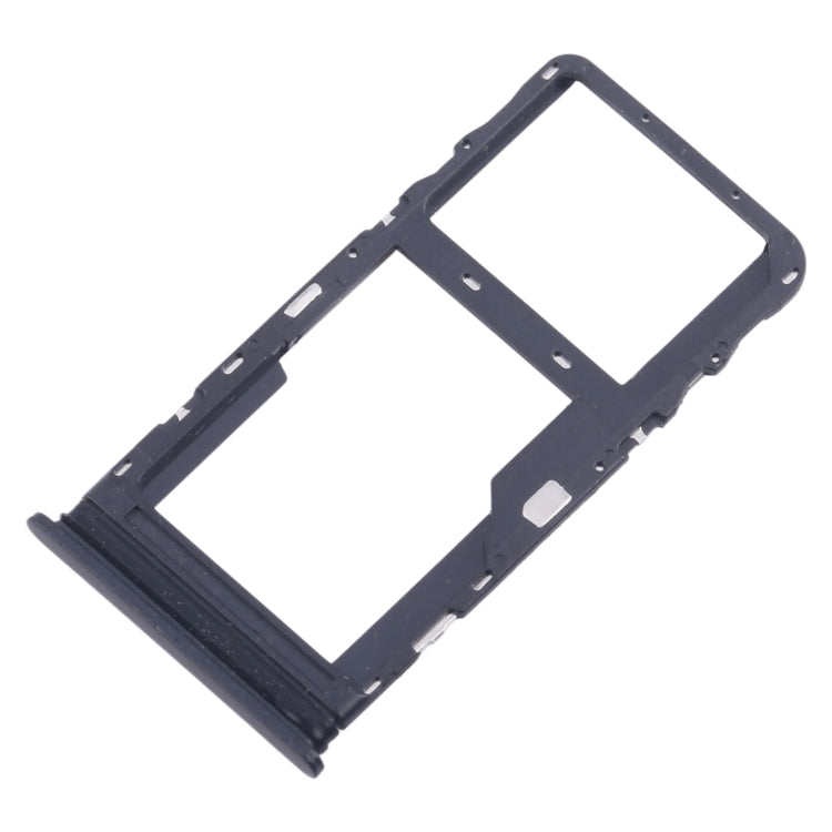 For TCL 20L / 20 Lite Original SIM Card Tray + Micro SD Card Tray (Black) by buy2fix