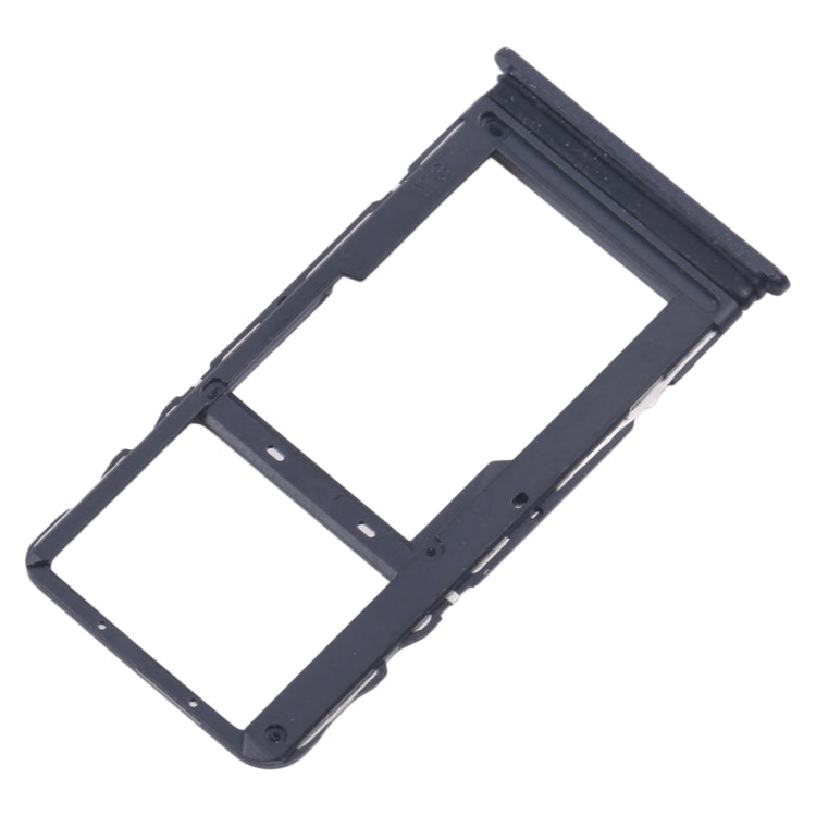 For TCL 20L / 20 Lite Original SIM Card Tray + Micro SD Card Tray (Black) by buy2fix