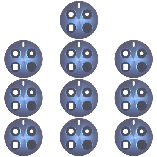 For Realme 12 Pro+ 10pcs Original Back Camera Lens (Blue)
