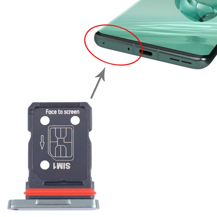For OnePlus 12 PJD110 CPH2573 CPH2581 SIM Card Tray + SIM Card Tray (Green) by buy2fix