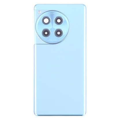 For OnePlus 12R CPH2609 CPH2585 Original Glass Battery Back Cover with Camera Lens(Blue) by buy2fix