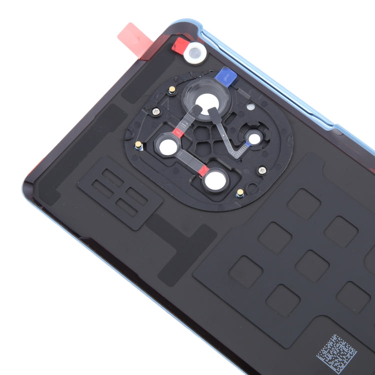 For OnePlus 12R CPH2609 CPH2585 Original Glass Battery Back Cover with Camera Lens(Blue) by buy2fix