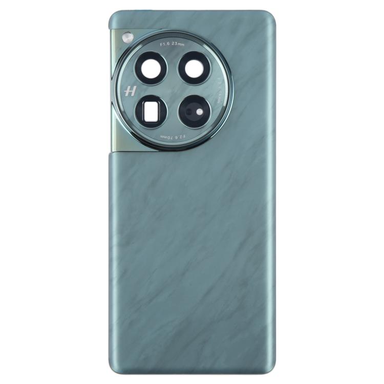 For OnePlus 12 PJD110 CPH2573 CPH2581 Original Glass Battery Back Cover with Camera Lens(Green) - Back Cover by buy2fix | Online Shopping UK | buy2fix