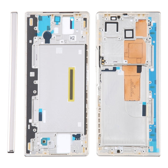 For Xiaomi Mix Fold 3 Original Front Housing LCD Frame Bezel Plate (Gold)
