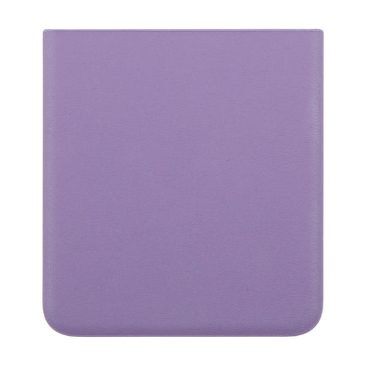 For Motorola Razr 40 Original Lower Part Battery Back Cover(Purple) - Back Cover by buy2fix | Online Shopping UK | buy2fix