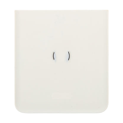 For Motorola Razr 40 Original Lower Part Battery Back Cover(White) - Back Cover by buy2fix | Online Shopping UK | buy2fix