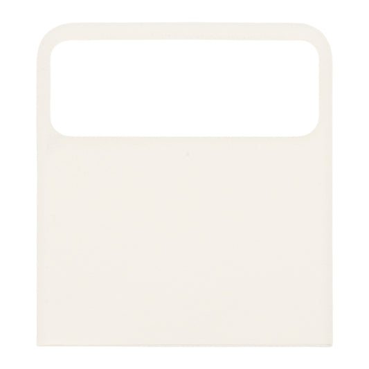 For Motorola Razr 40 Original Upper Part Battery Back Cover (White) - Back Cover by buy2fix | Online Shopping UK | buy2fix