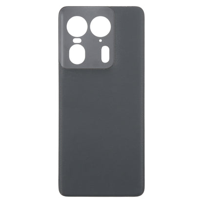 For Motorola Moto X50 Ultra Original Battery Back Cover(Black) - Back Cover by buy2fix | Online Shopping UK | buy2fix