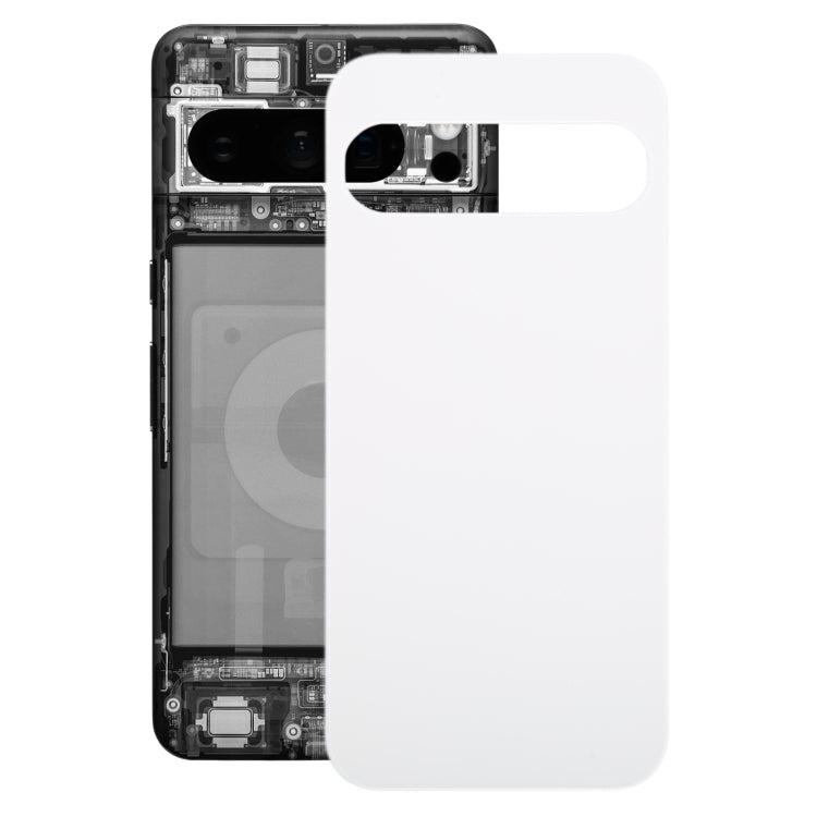 For Google Pixel 9 Original Battery Back Cover(White) by buy2fix