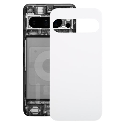 For Google Pixel 9 Original Battery Back Cover(White) by buy2fix