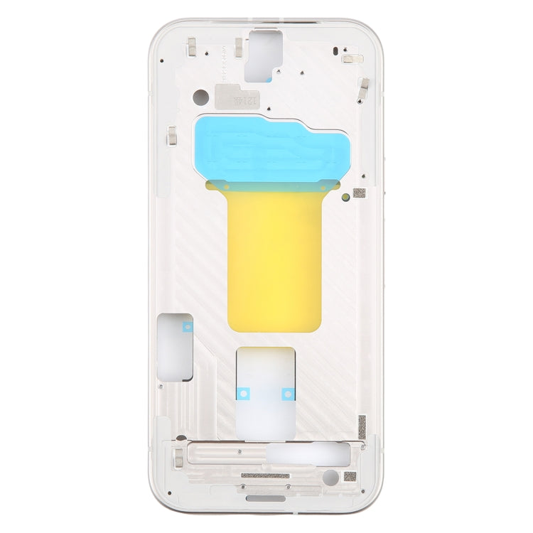 For Google Pixel 9 Original Front Housing LCD Frame Bezel Plate (Gold) by buy2fix