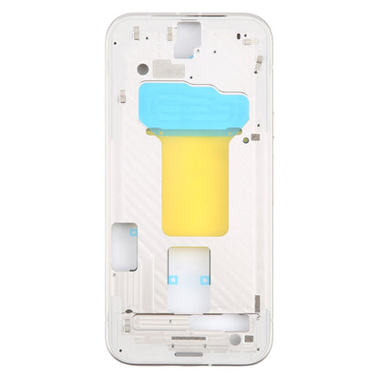 For Google Pixel 9 Original Front Housing LCD Frame Bezel Plate (Gold) by buy2fix