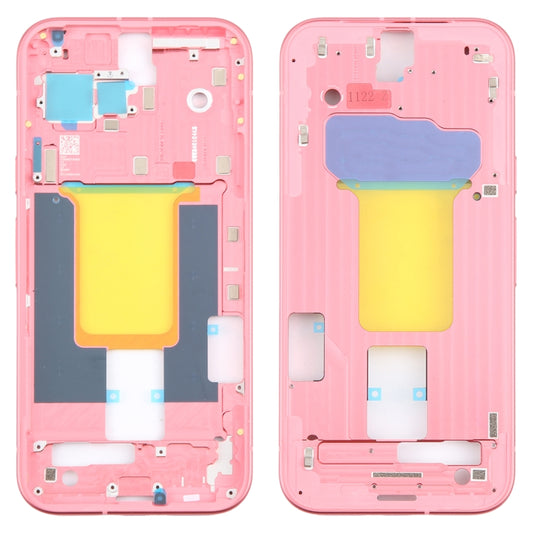 For Google Pixel 9 Original Front Housing LCD Frame Bezel Plate (Red) by buy2fix