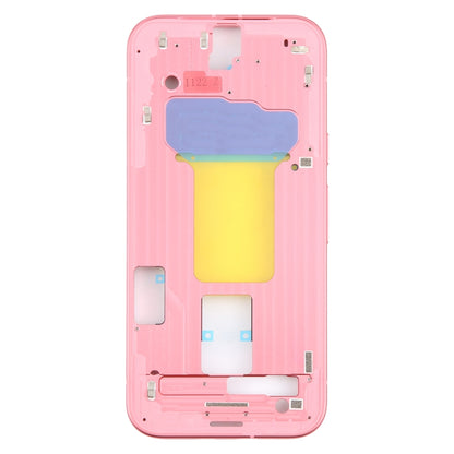 For Google Pixel 9 Original Front Housing LCD Frame Bezel Plate (Red) by buy2fix