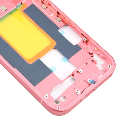 For Google Pixel 9 Original Front Housing LCD Frame Bezel Plate (Red) by buy2fix