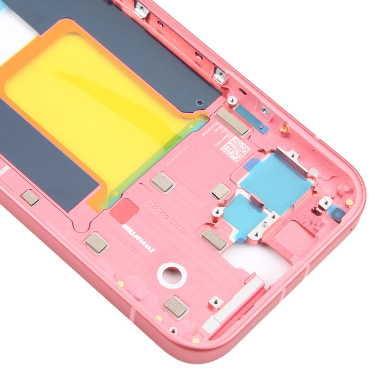 For Google Pixel 9 Original Front Housing LCD Frame Bezel Plate (Red) by buy2fix