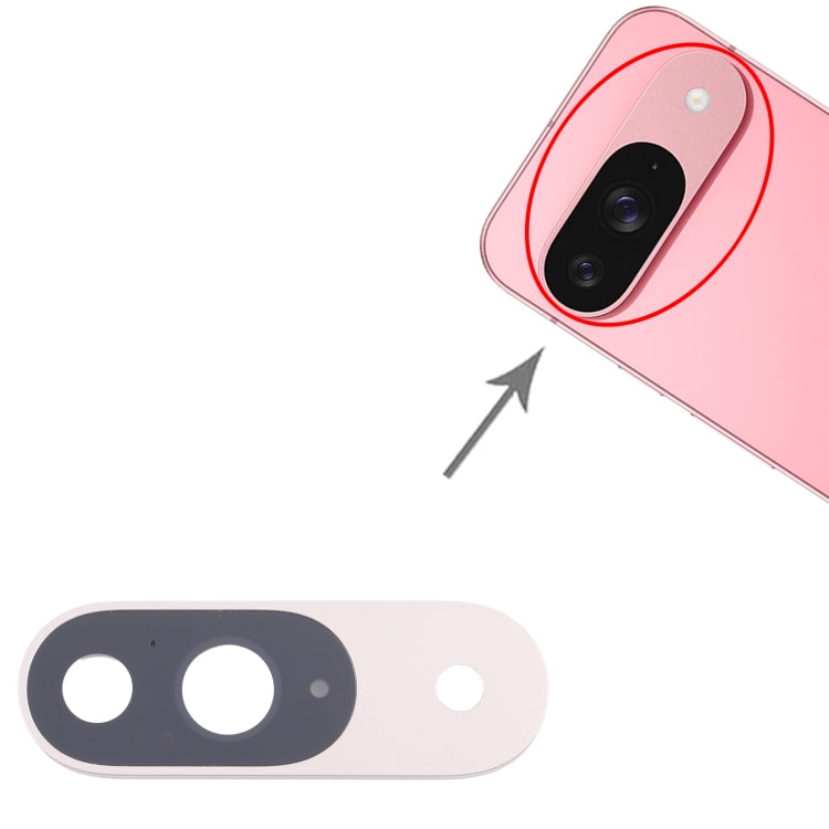 For Google Pixel 9 Original Camera Lens Cover (Silver) by buy2fix