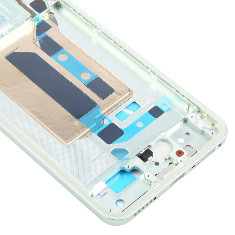 For Xiaomi Civi 4 Pro Original Front Housing LCD Frame Bezel Plate (Green) by buy2fix