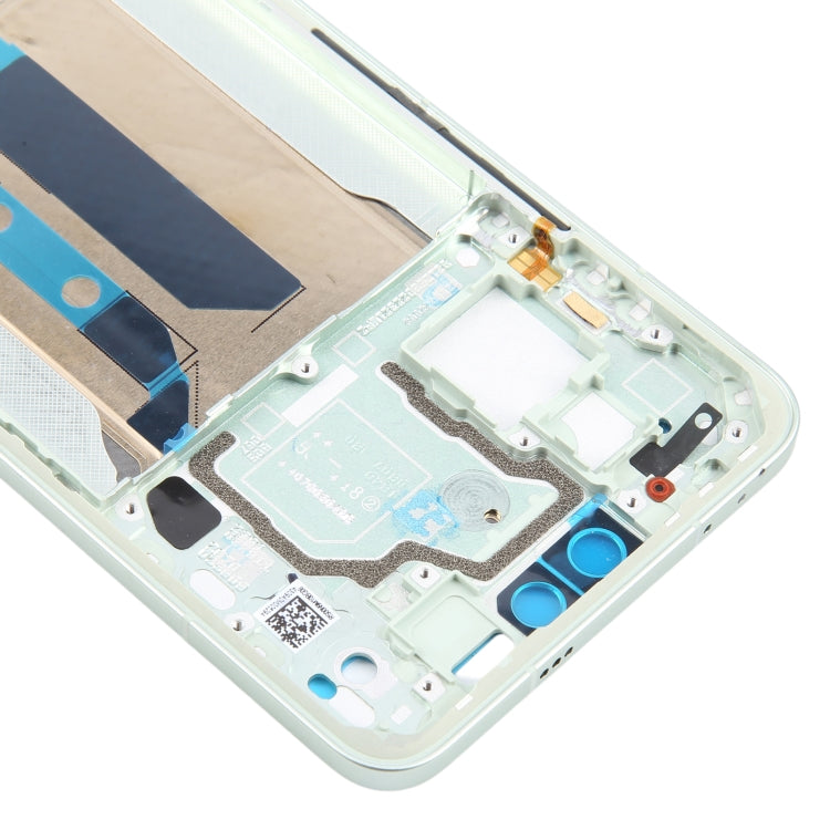 For Xiaomi Civi 4 Pro Original Front Housing LCD Frame Bezel Plate (Green) by buy2fix