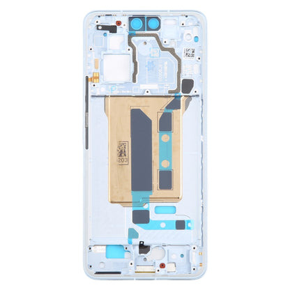 For Xiaomi Civi 4 Pro Original Front Housing LCD Frame Bezel Plate (Blue) by buy2fix