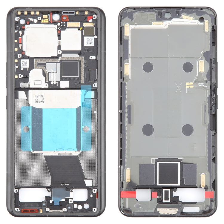 For Xiaomi 14 Ultra Original Front Housing LCD Frame Bezel Plate (Black) by buy2fix