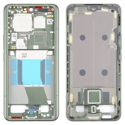 For Xiaomi 14 Ultra Original Front Housing LCD Frame Bezel Plate (Green) by buy2fix