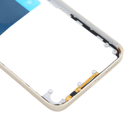 For Xiaomi Redmi 13 5G Original Middle Frame Bezel Plate (Gold) by buy2fix