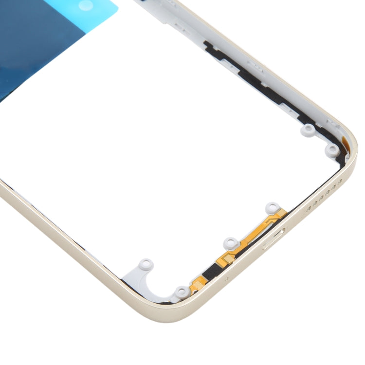 For Xiaomi Redmi 13 4G Original Middle Frame Bezel Plate (Gold) by buy2fix